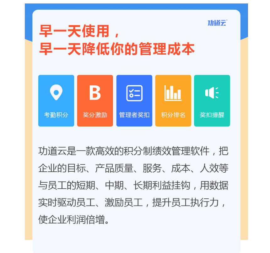 积分制管理